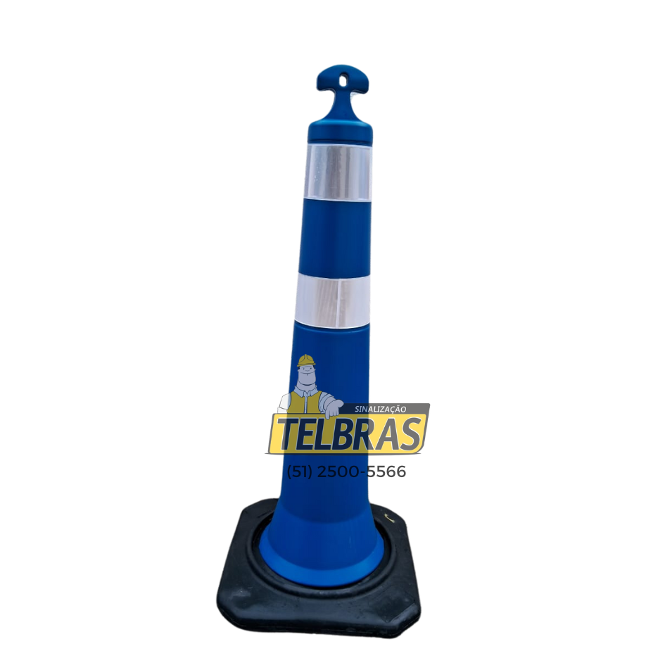 BALIZADOR RODOVIA  105 MEDIA C/ 2 ANEIS PVC