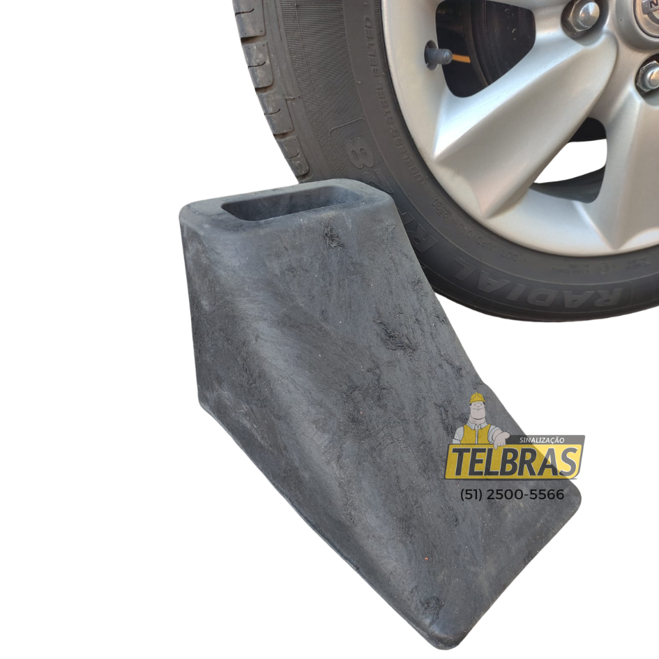 CALCO DE RODA EM BORRACHA