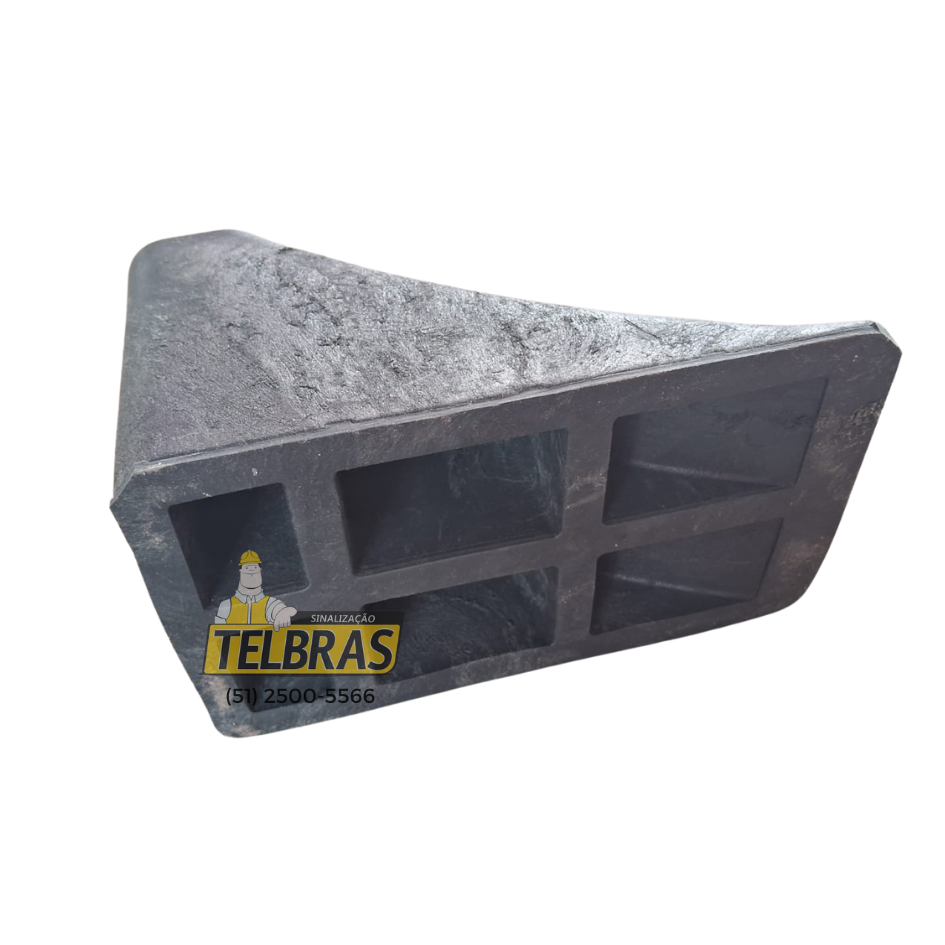 CALCO DE RODA EM BORRACHA