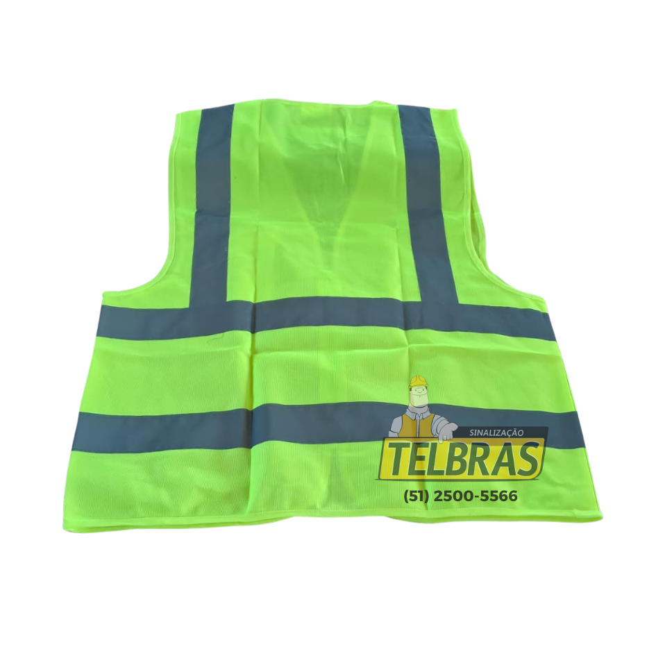 COLETE BLUSAO  AMARELO 1 BOLSO