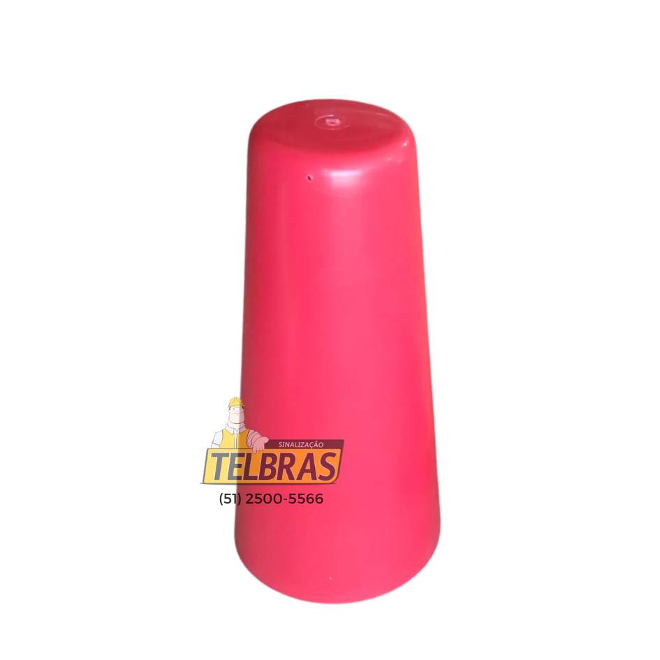 COPO SINALIZADOR FIXO TELBRAS TEMPORÁRIO VERMELHO