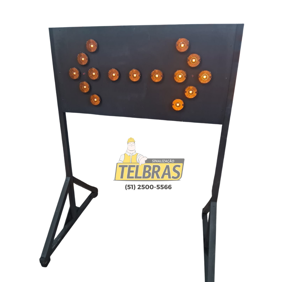 CAVALETE PAINEL DIRECIONAL DE TRAFEGO