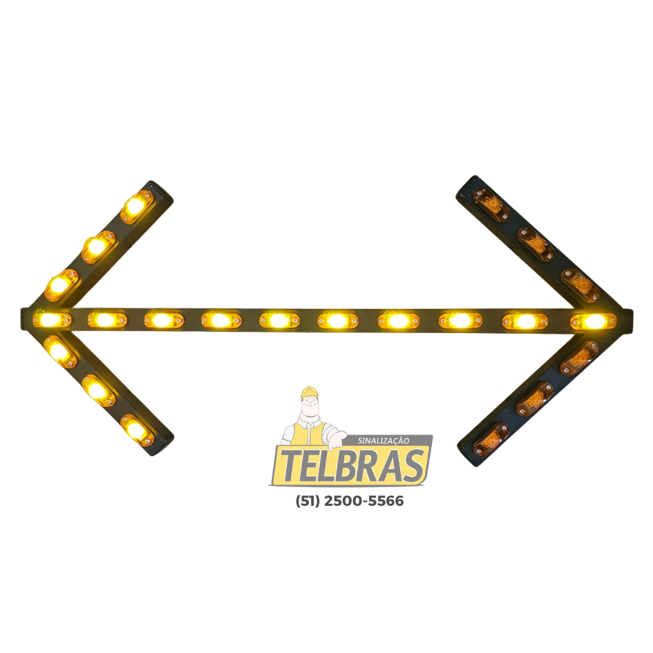 SINALEIRA BI-DIRECIONAL SETA