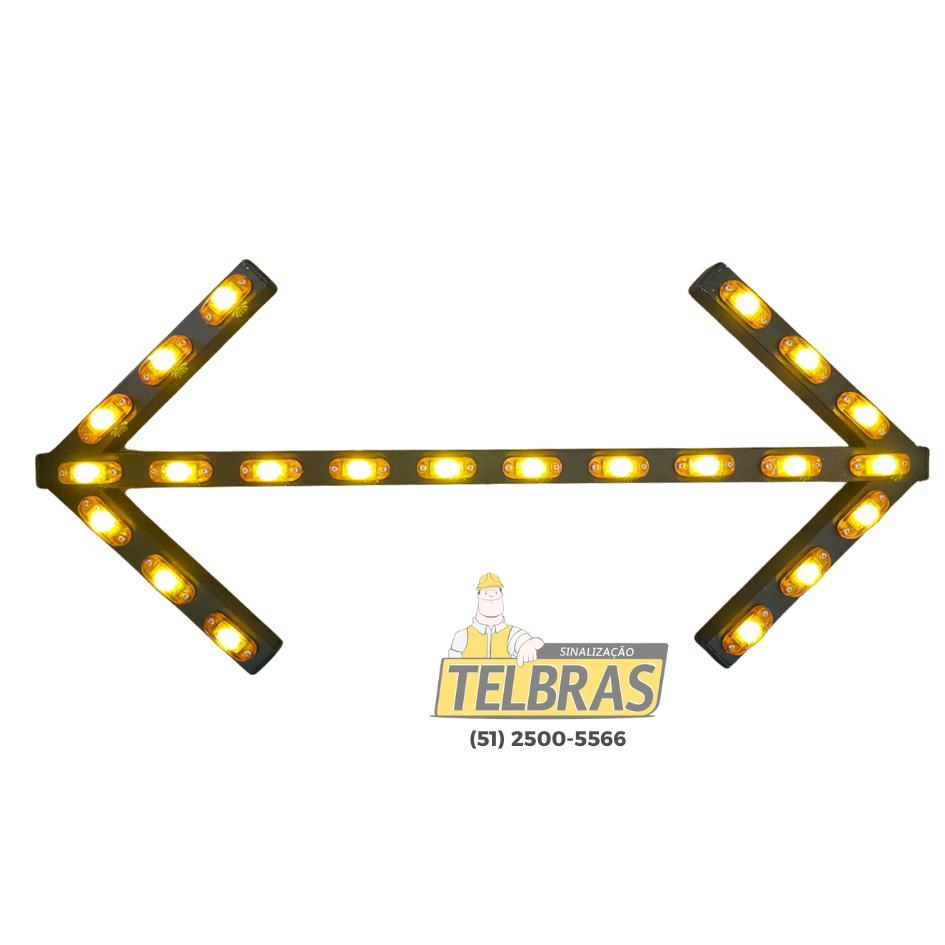 SINALEIRA BI-DIRECIONAL SETA