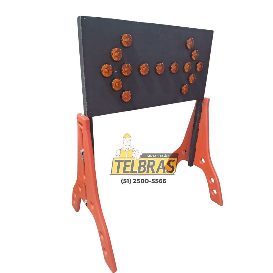 CAVALETE PAINEL DIRECIONAL DE TRAFEGO