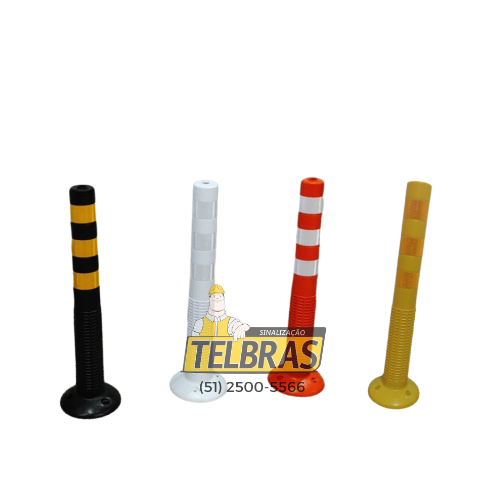 POSTE FLEXIVEL  TELBRAS COM REFLETIVO