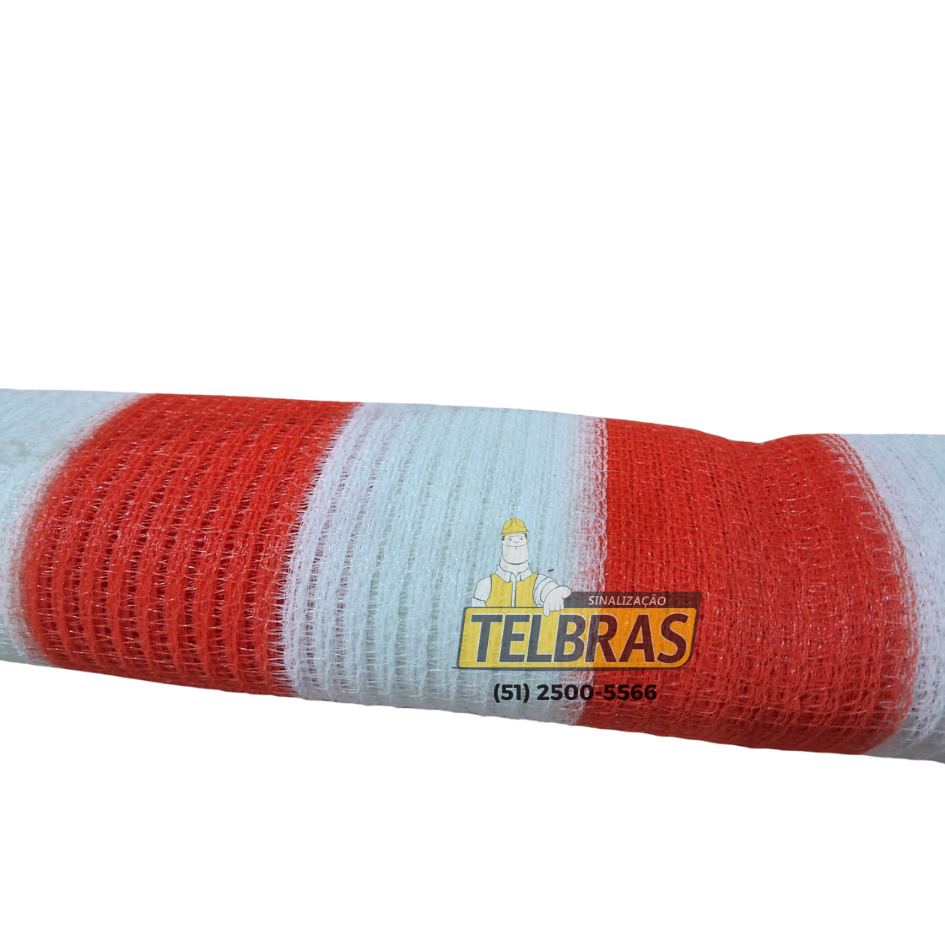 TELA SINALEIRO LARANJA/BRANCO