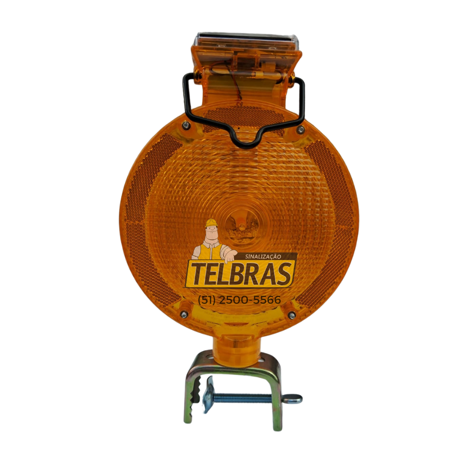 SINALIZADOR SOLAR PARAFUSO MX